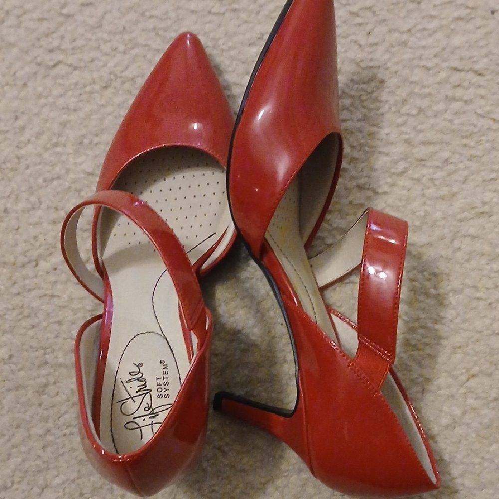 Life Stride Red Soft System, Size 7.5
